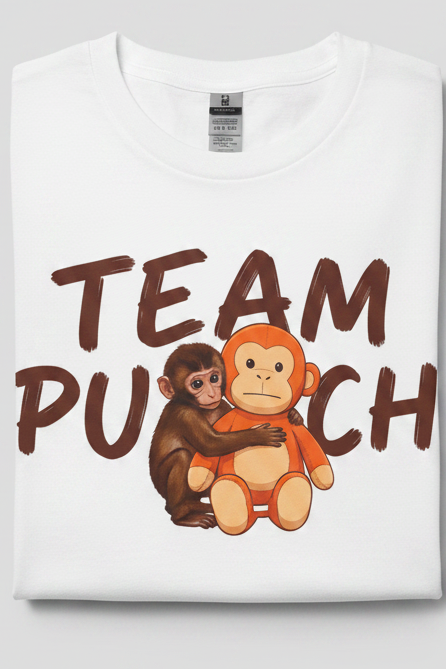 Team Punch Monkey Graphic Tee