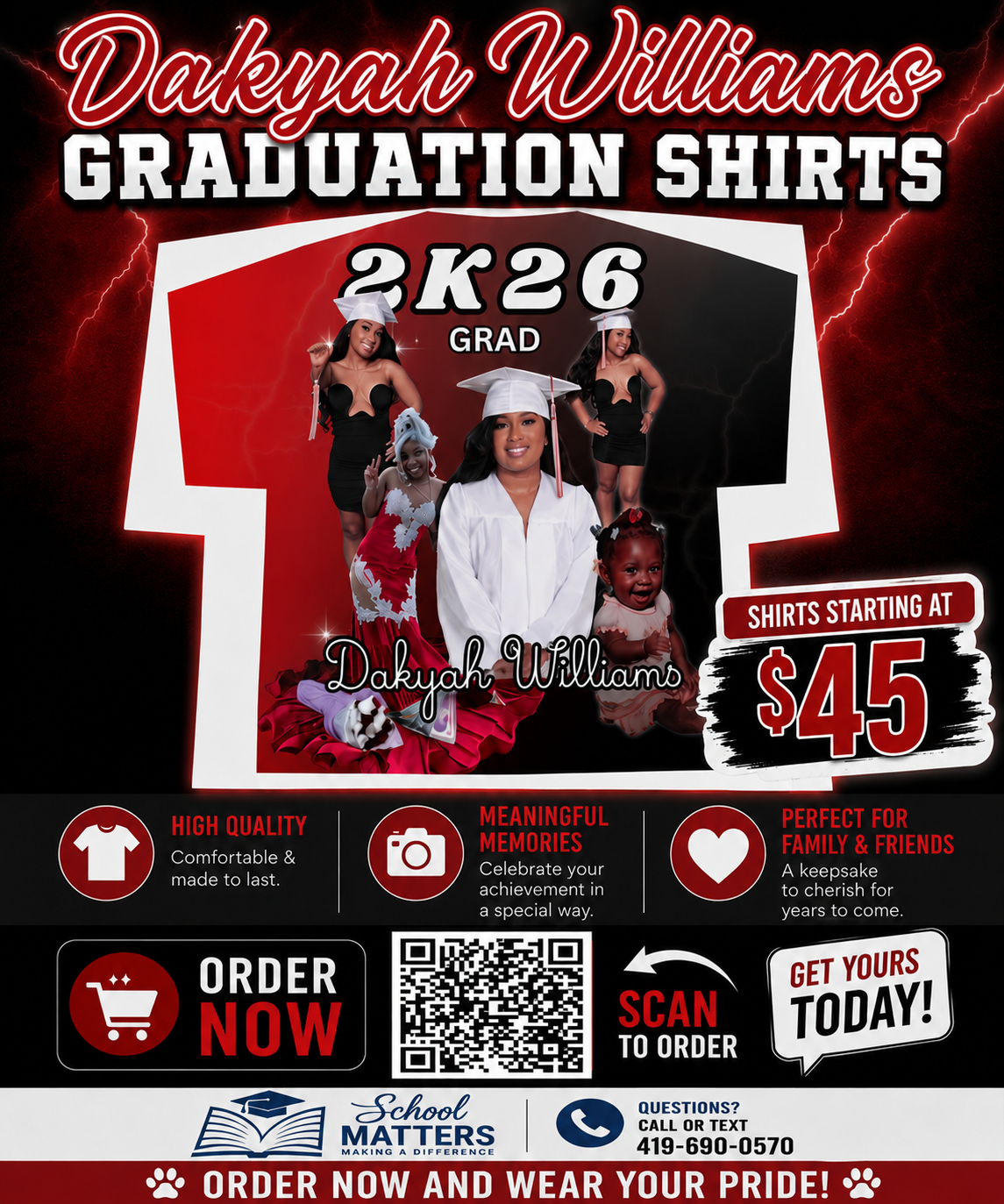 Dakyah Graduation T'Shirt