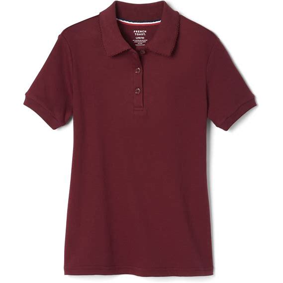 White Girls Short Sleeve Piqué Polo Shirt